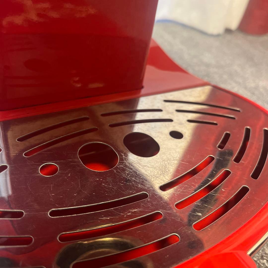 直営店購入　デロンギ　アイコナ　エスプレッソ　カプチーノメーカー　赤