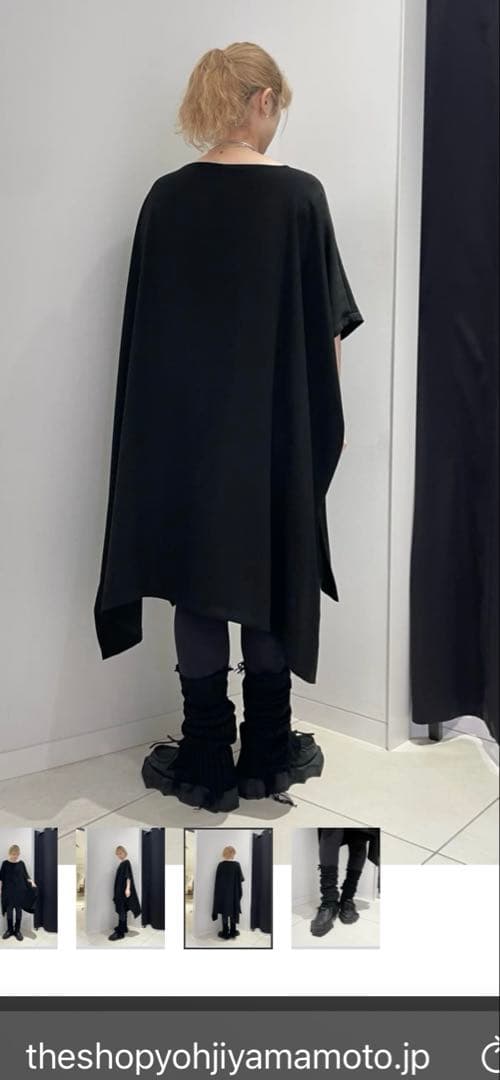 新品　リミフゥ　Double Satin Big Simple Dress