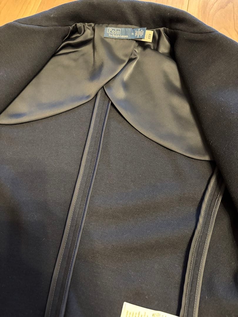 値下美品 ラルフローレン 紺ブレ 金ボタン ダブルブレスト テーラードジャケット