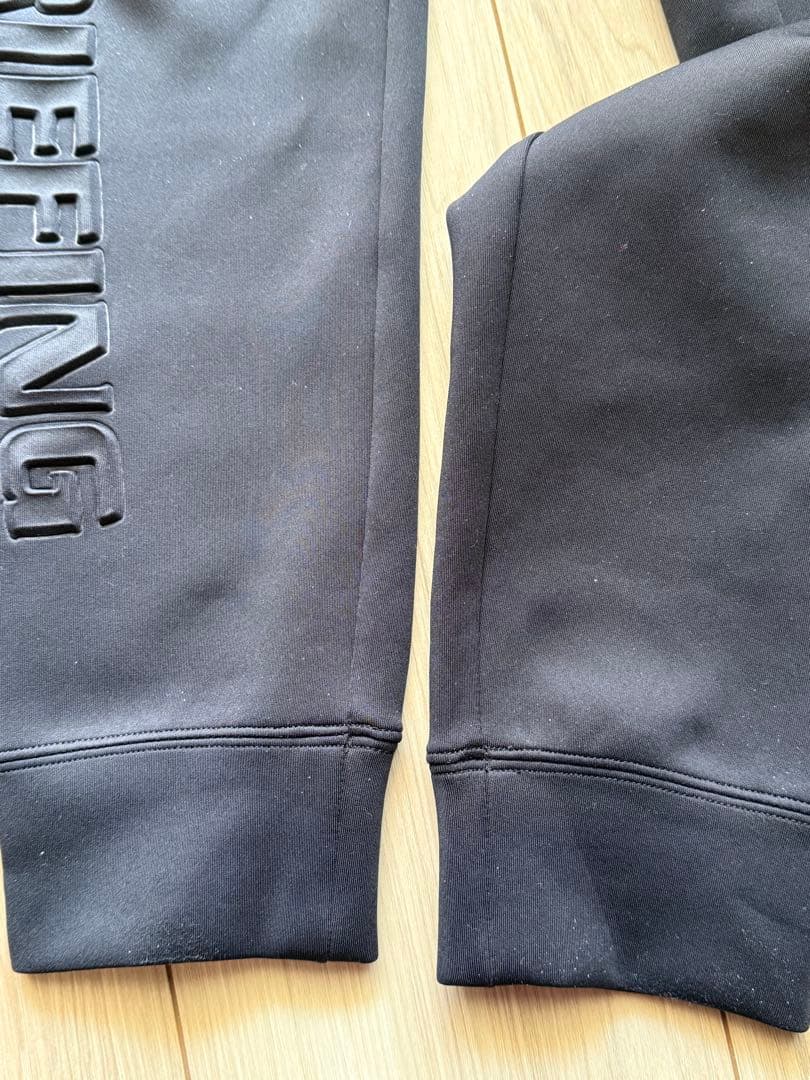 BRIEFING ブラック ロゴ入り パンツ