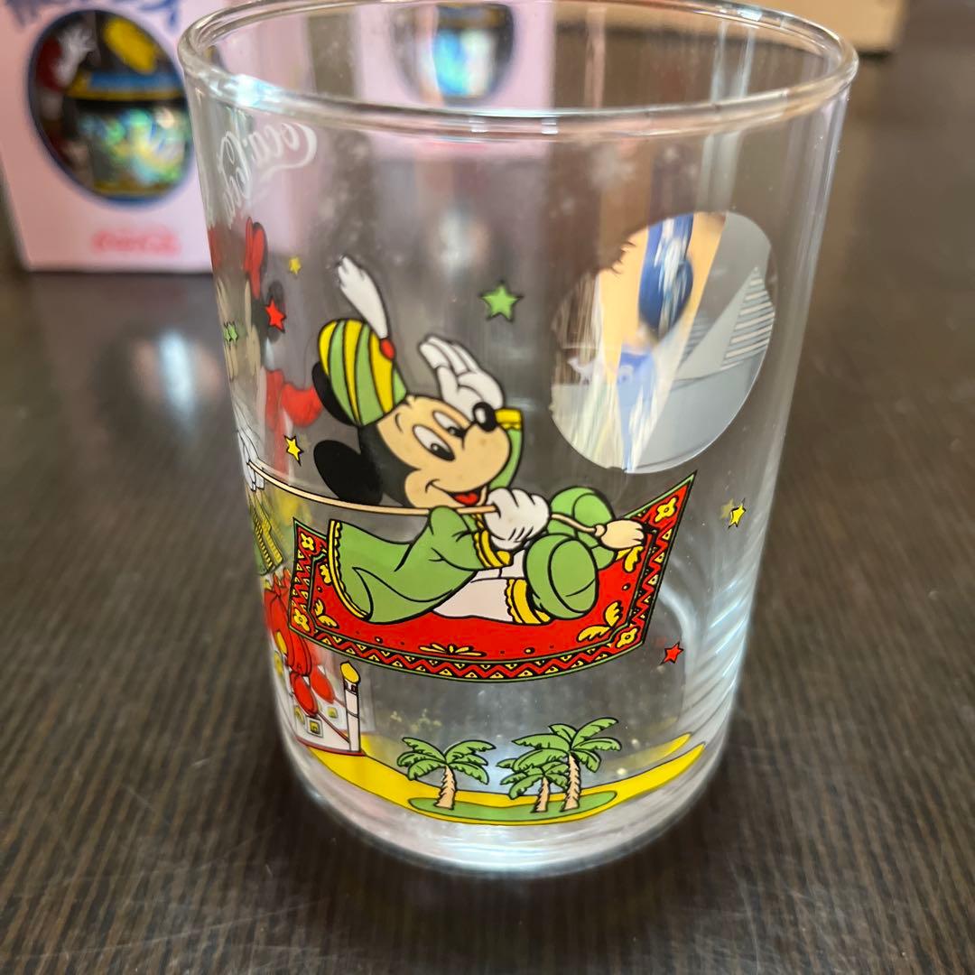 【新品未使用】ディズニーホログラス×48個　コカコーラノベルティ　非売品　レトロ