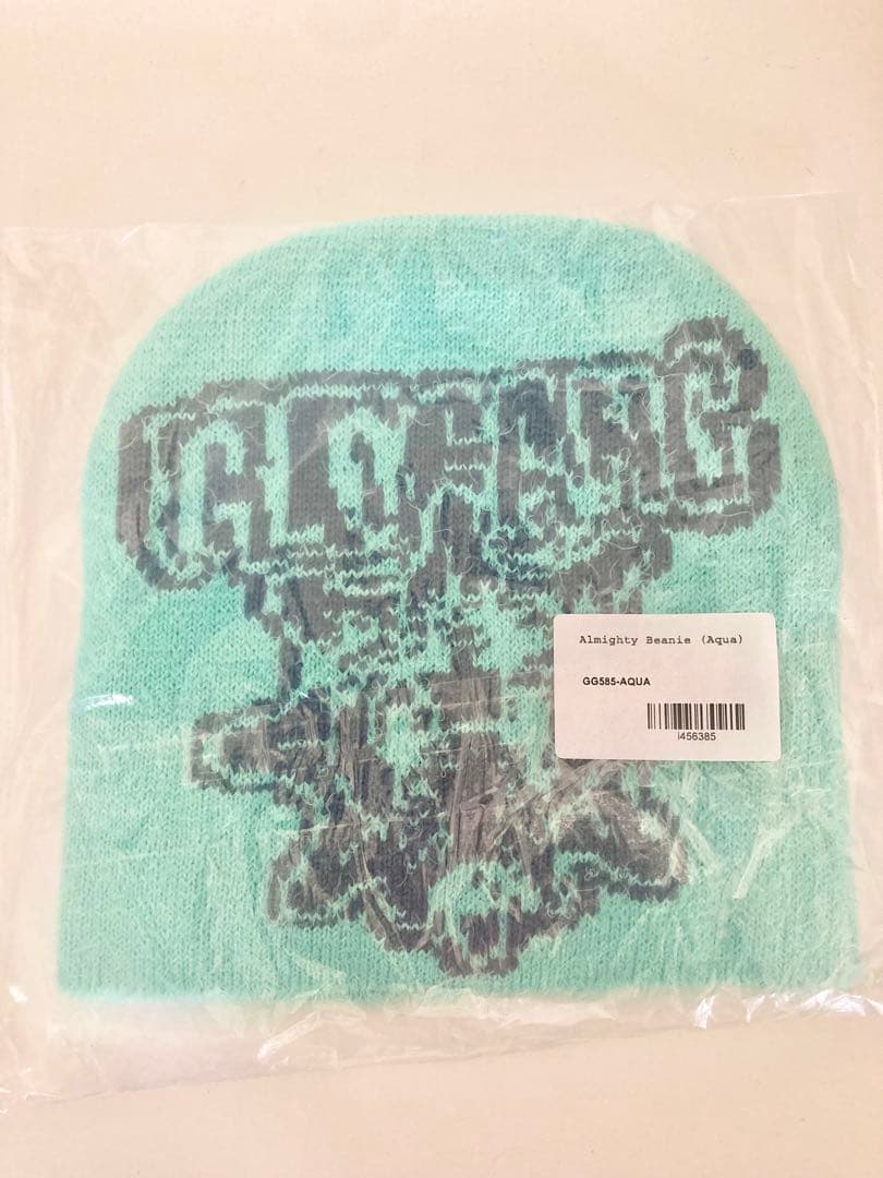 ラスト1点！正規品Glo gangビーニーAqua
