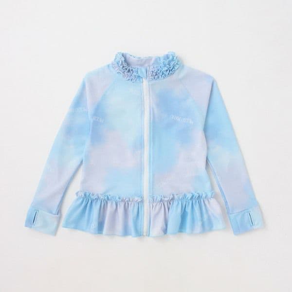 140㎝ 3点set セパレート 水着 ラッシュガード 新品 メゾピアノ