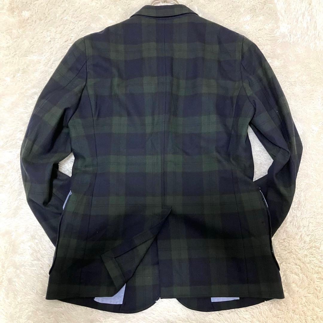 S*O様 極美品✨ BEAMS+ ブラックウォッチ フランネル テーラードジャケ