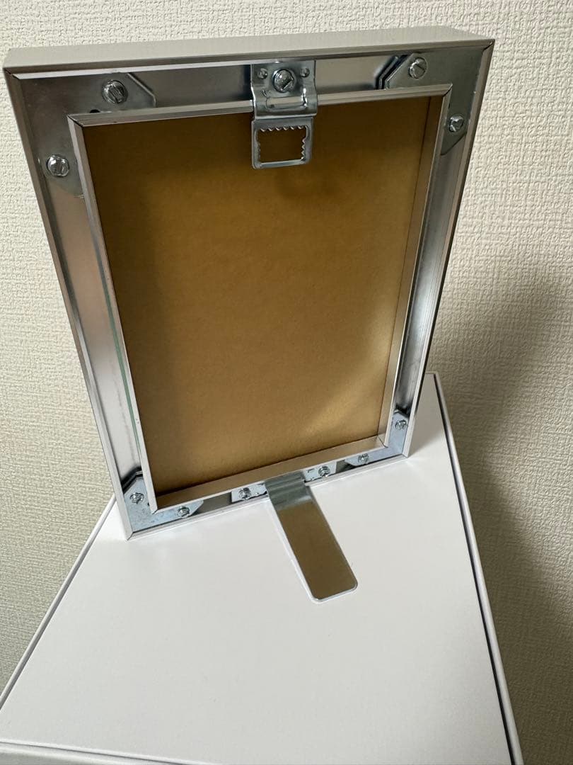 PSA鑑定用ケース　ディスプレイ　アルミ製　両面透明　壁掛け・卓上 横6連　高級