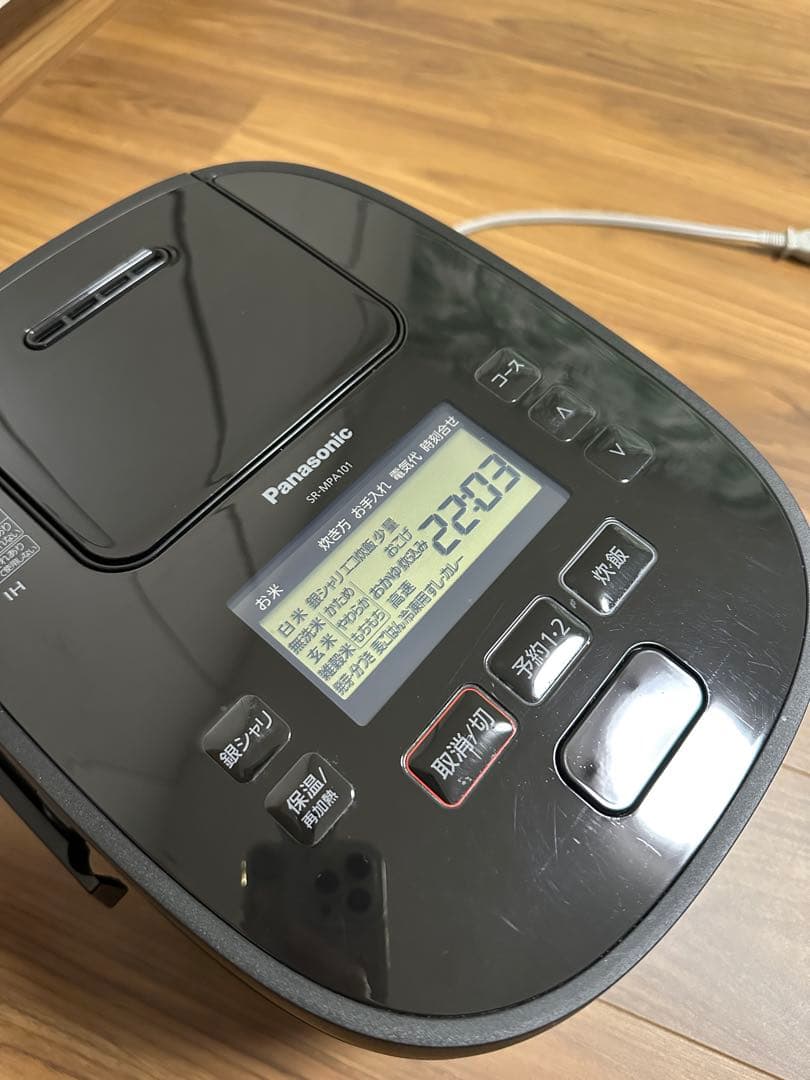 Panasonic SR-MPA101-K 炊飯器 黒