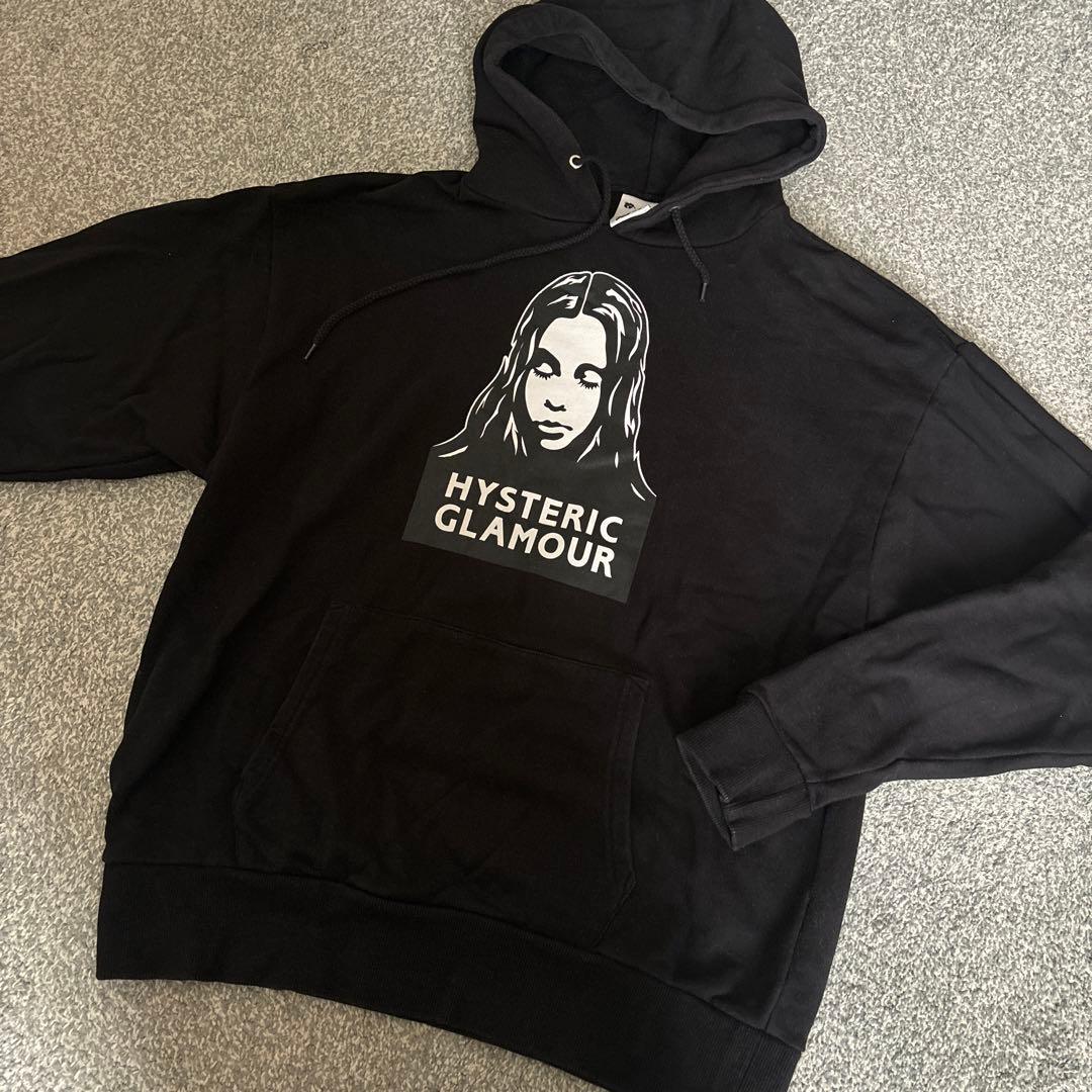 レア✴︎エックスガール×HYSTERIC GLAMOUR パーカー Mサイズ