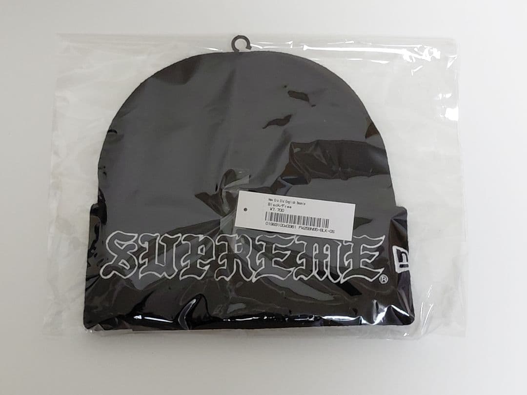 新品未着用　Supreme　New Era　Old　English　Beanie