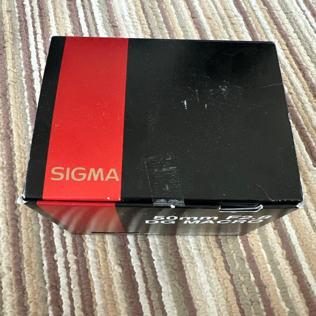 SIGMA DG MACRO 50mmf2.8 canon 新品未開封品