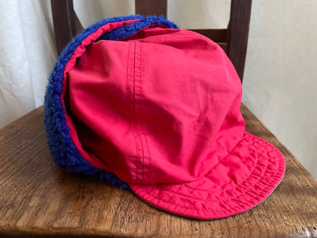 【 Columbia 】 80s イヤーフラップキャップ 耳当て付き USA製