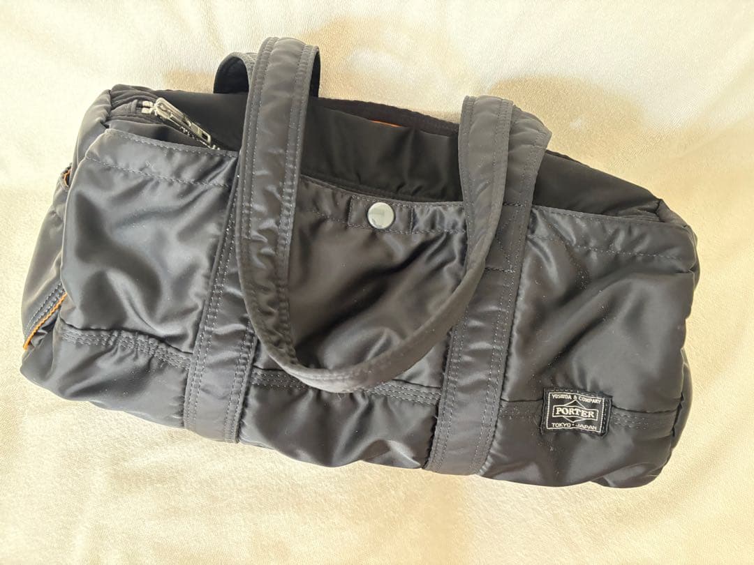 The North Face 黒 ドラムバッグ