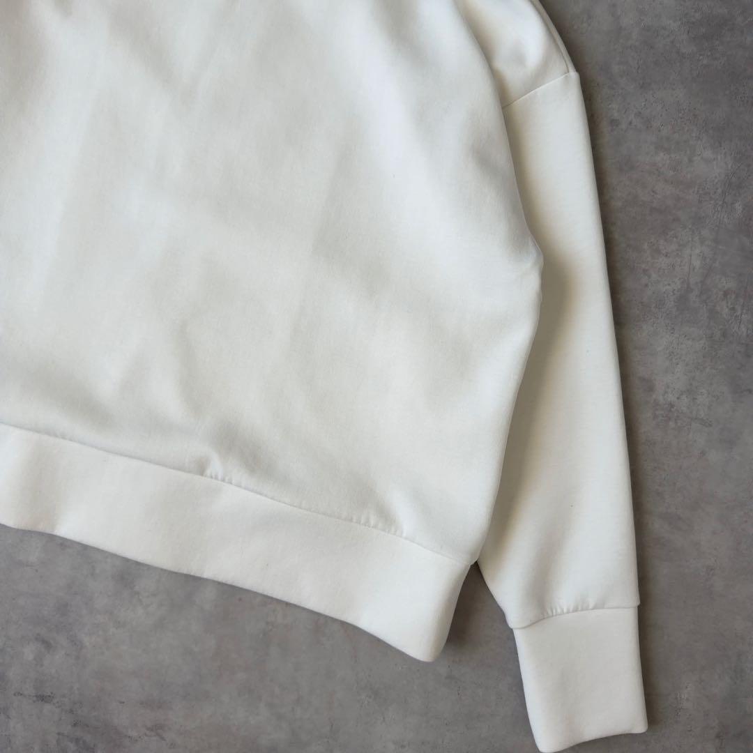 美品✨BEIGE ベイジ ダンボールニット ジップパーカー フーディー 4 L