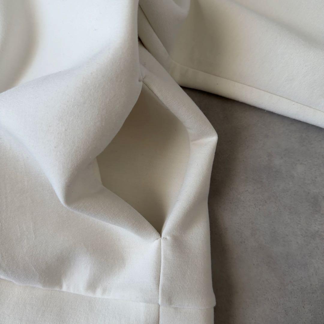 美品✨BEIGE ベイジ ダンボールニット ジップパーカー フーディー 4 L