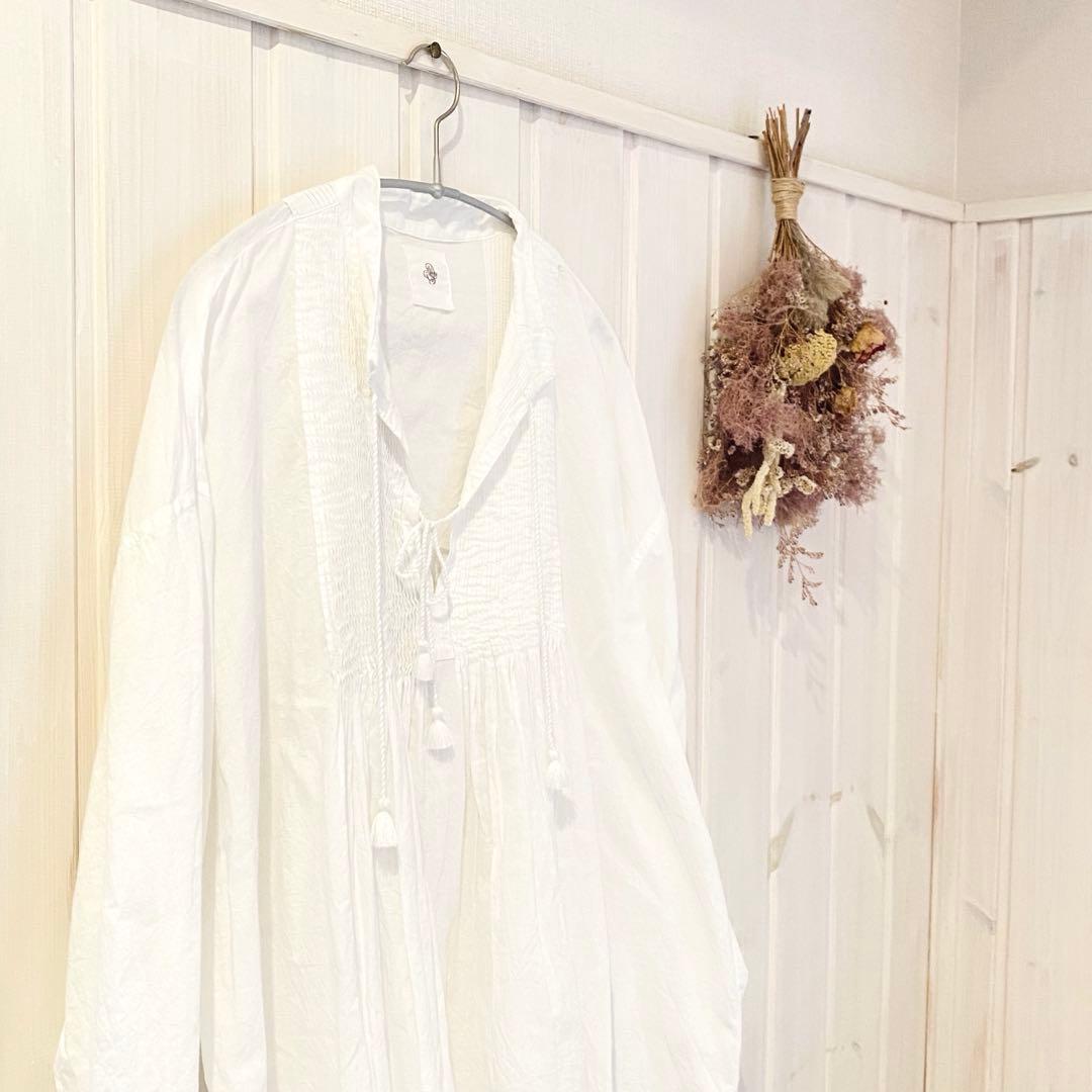 即完売❣️maison de soil 2024SS コットンピンタックチュニック