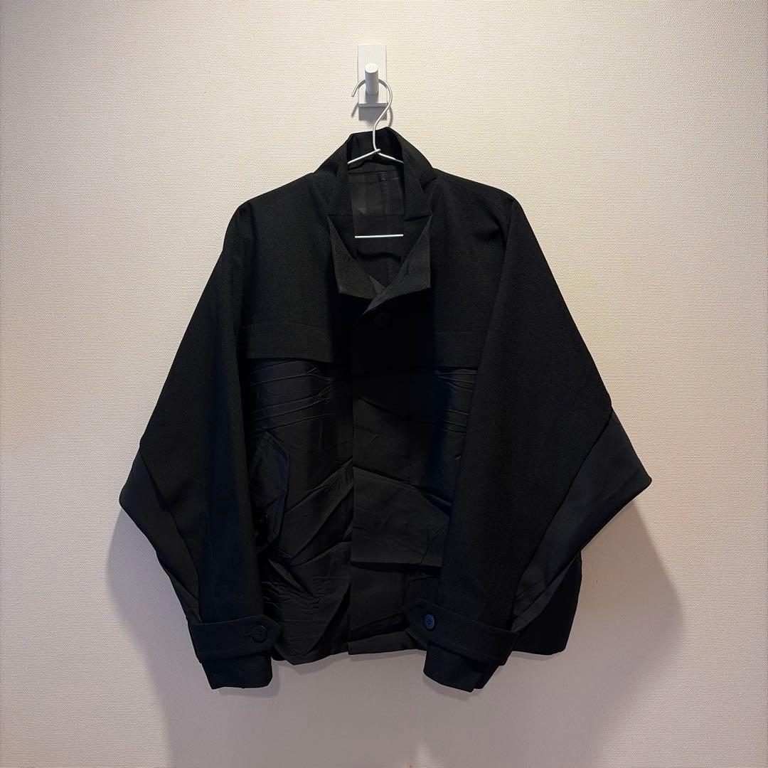 ISSEY MIYAKE immen HIDING ジャケット ブラック