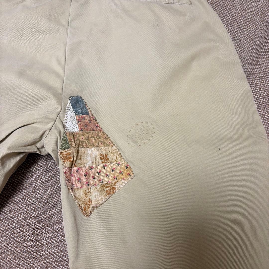 ポロラルフローレン パッチワークチノ 【QUILTED PANTRRL】RRL風