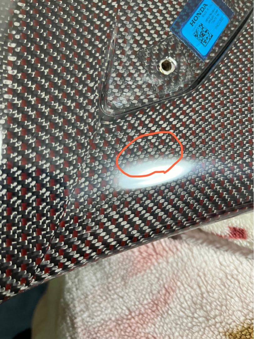 シビックタイプR FL5 純正オプション テールゲートスポイラー（カーボン）