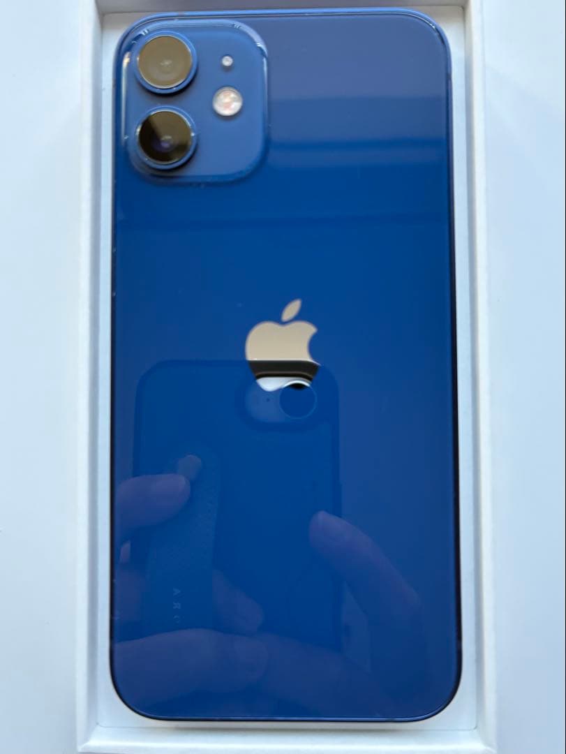 【再値下げしました】【美品】Apple iPhone 12 Mini 青