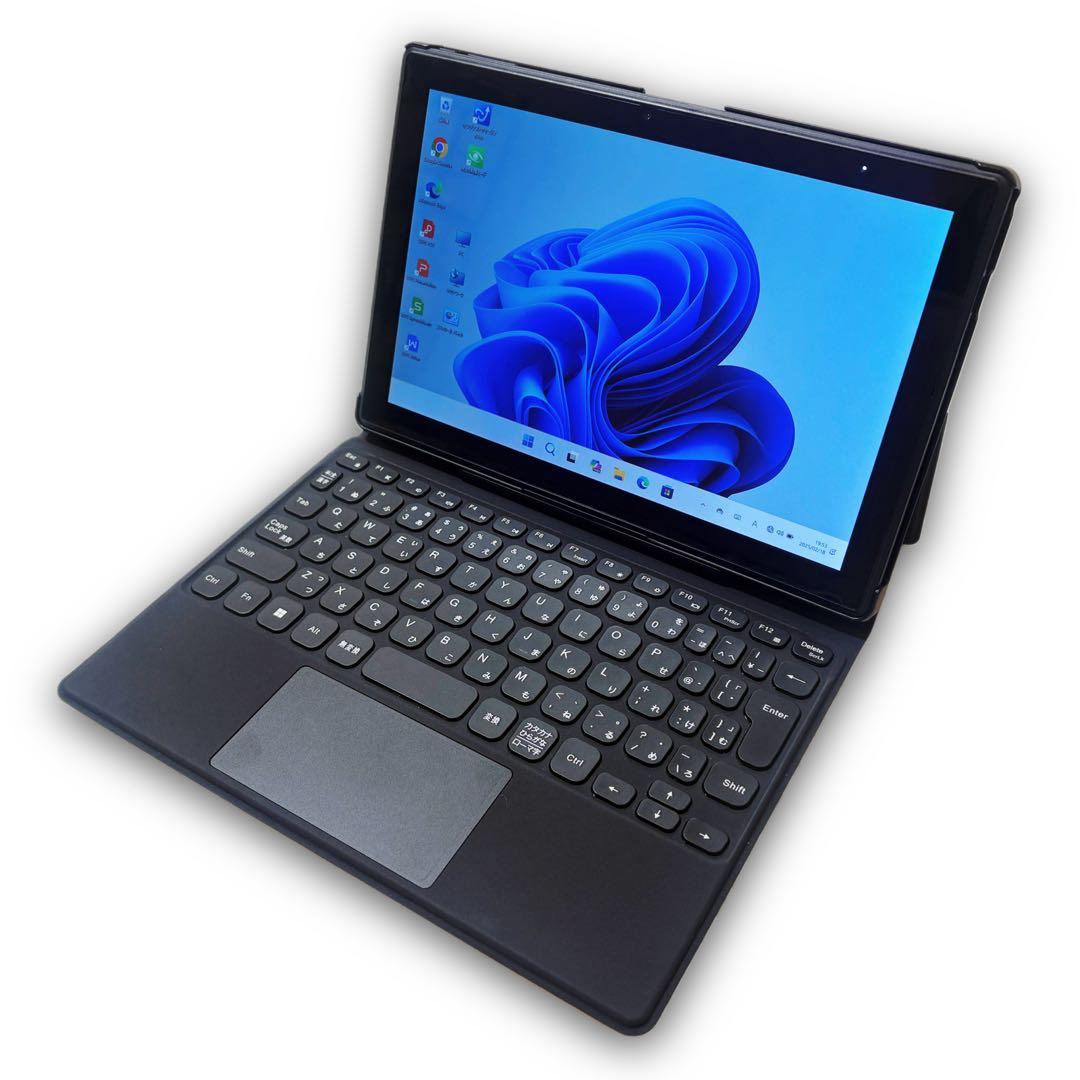 【極美品】￼GM-JAPAN 2in1 タブレットノートパソコン