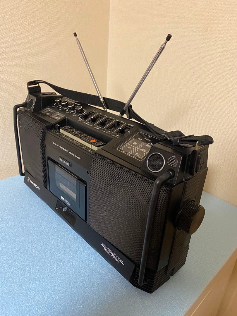 ナショナル　RS-4250 ステレオMAC ST5 ラジカセ1977当時物