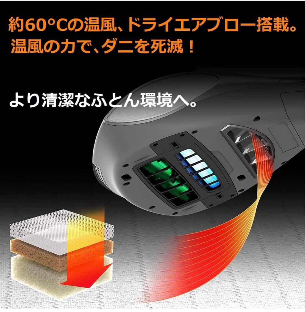 レイコップ PRO ふとんクリーナー本体　RS3-100JPWH