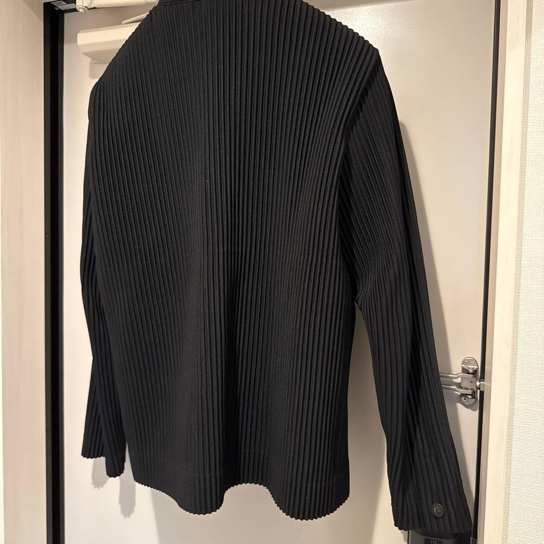 HOMME PLISSÉ ISSEY MIYAKE ノーカラージャケット