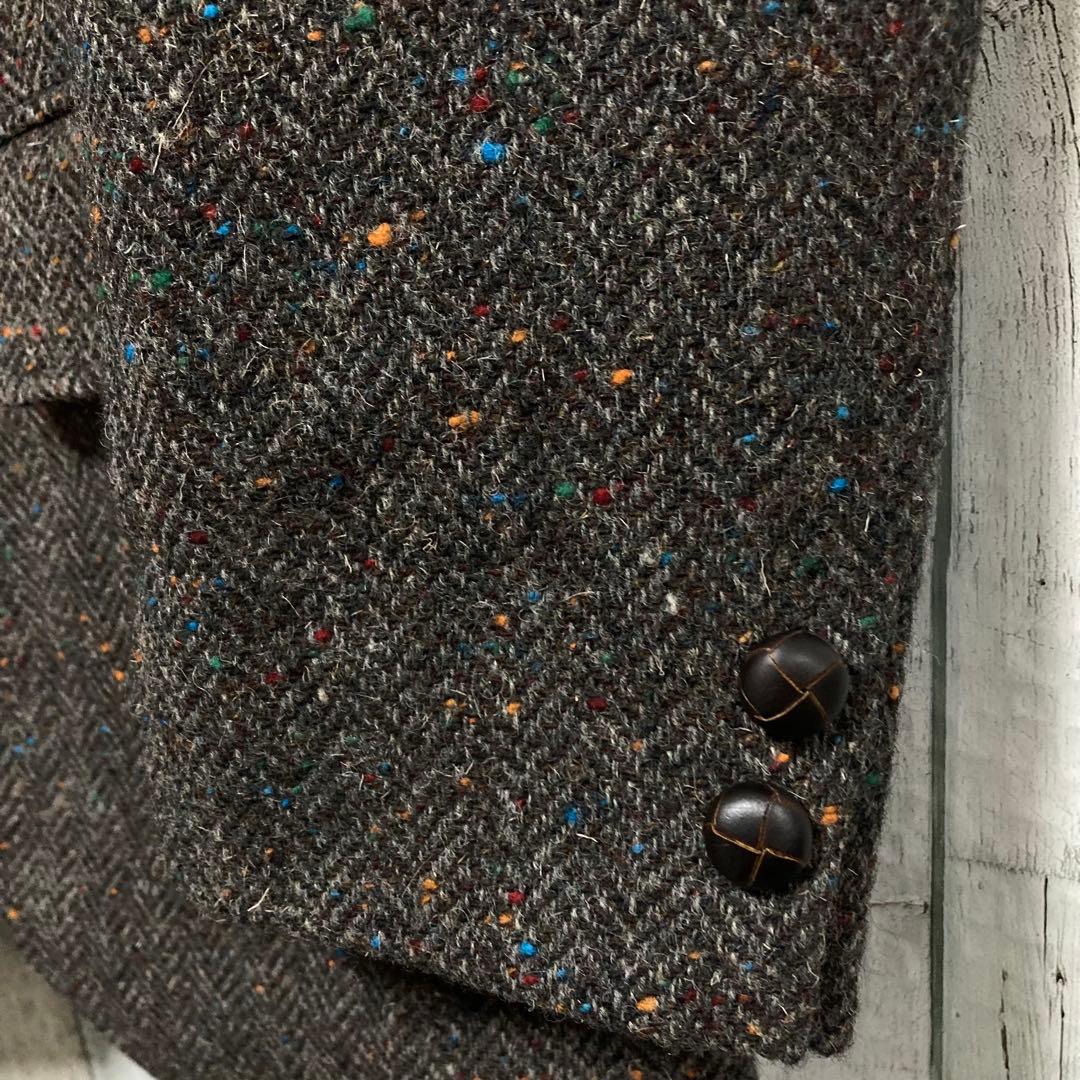 ブルックスブラザーズ　ツイード　テーラードジャケット　アメリカ製　ユニオンメイド