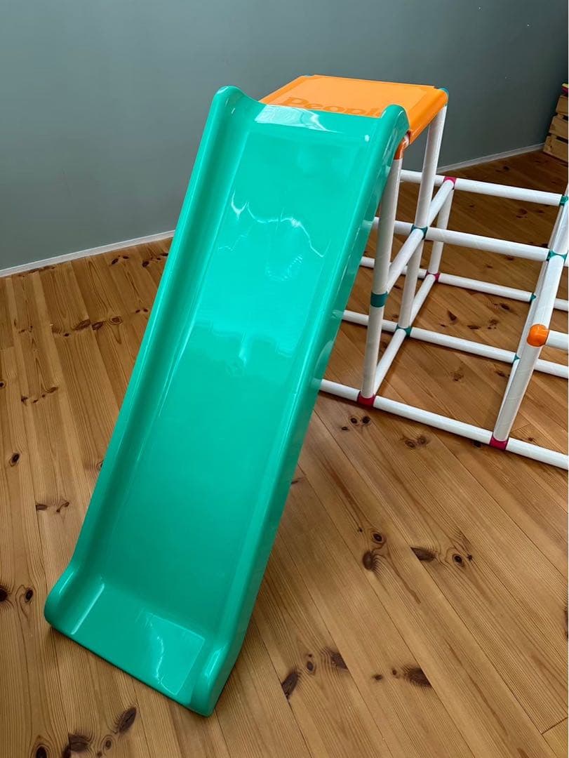 白いわんぱくジム 箱なし ジャングルジム