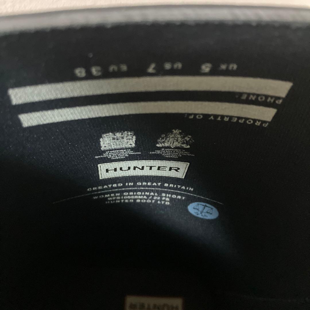HUNTER ショートブーツ　新品　24cm