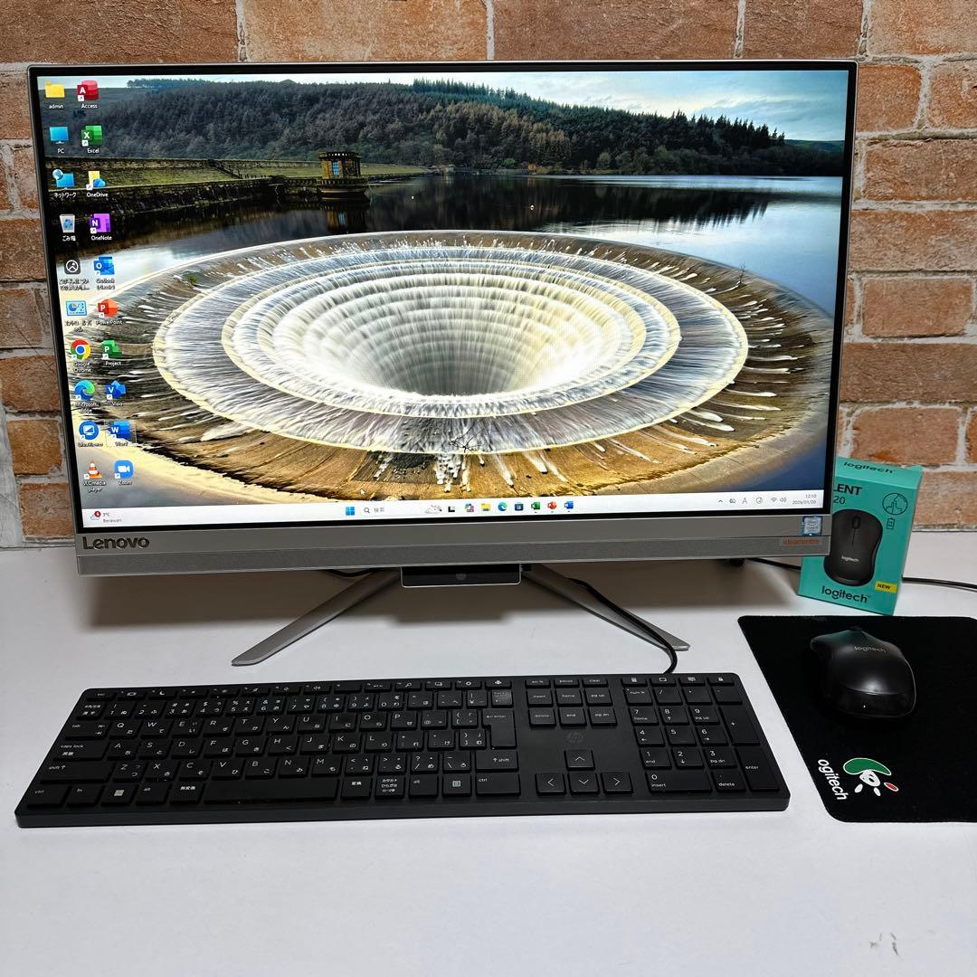 レノボ　デスクトップノート PC Corei5メモリ8GB Win11オフィス付