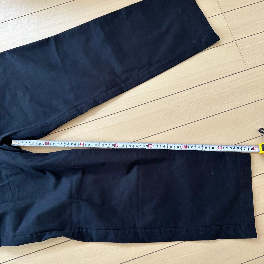 RHC 黒 チノパン 後ろポケット付き