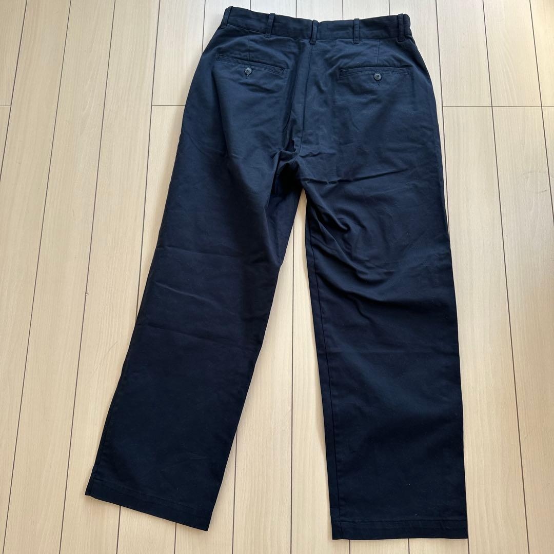 RHC 黒 チノパン 後ろポケット付き