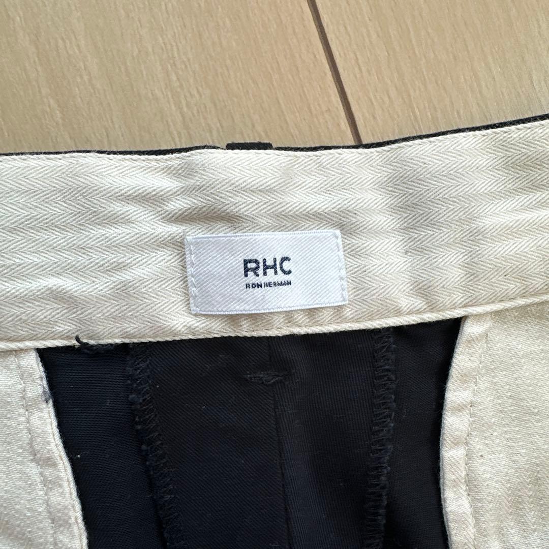 RHC 黒 チノパン 後ろポケット付き