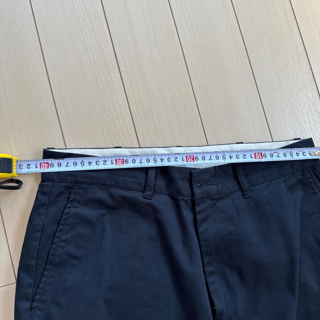 RHC 黒 チノパン 後ろポケット付き