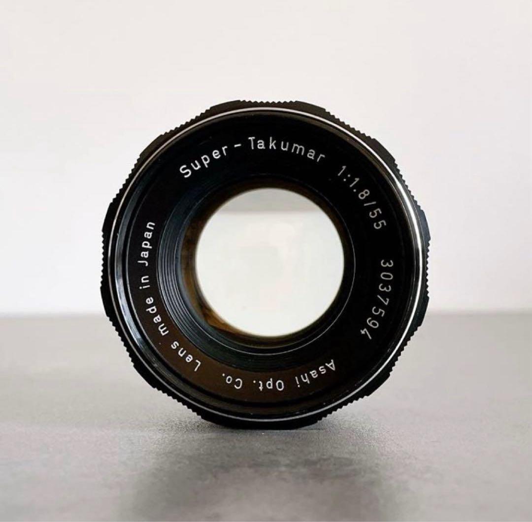 【美フレア】PENTAX Super Takumar 55mm f1.8 整備済