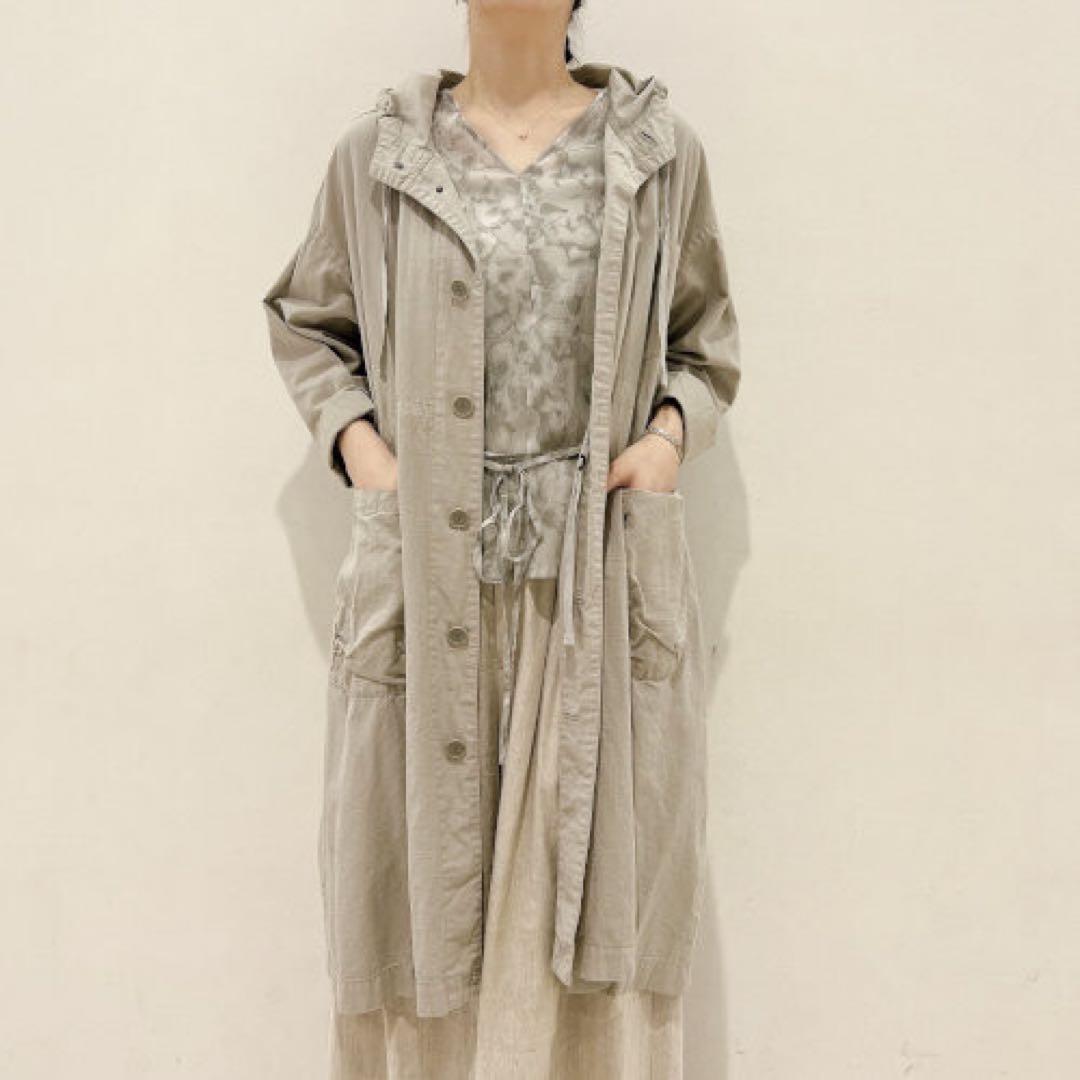 【morieringi】パドカレ オールドツイルフェードスラブコート