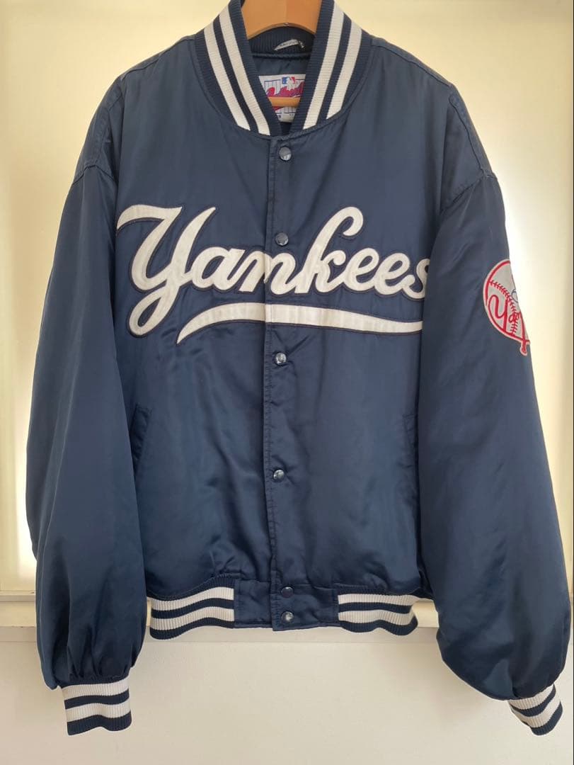 ビンテージ　ニューヨークヤンキーススタジャン Mサイズ