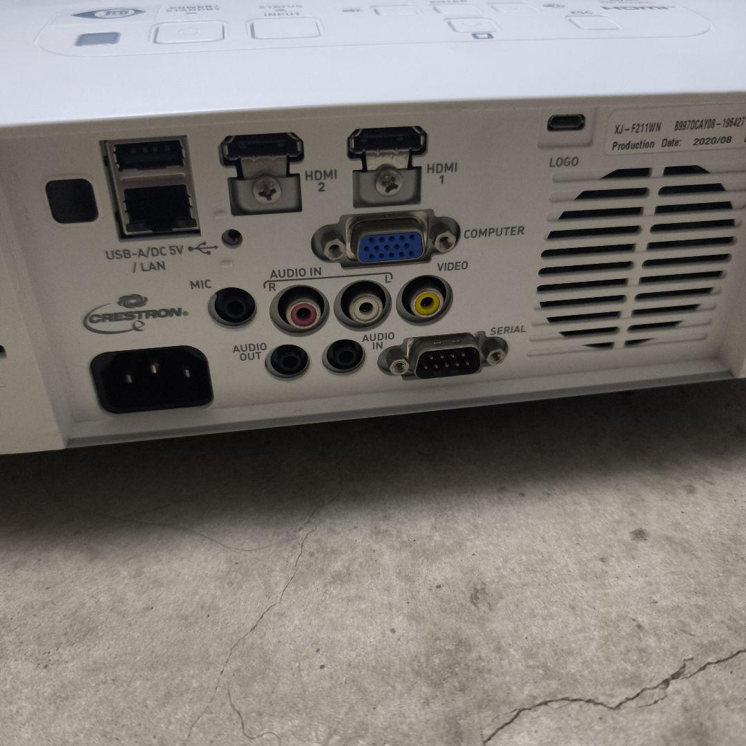 CASIO データプロジェクター XJ-F211WN