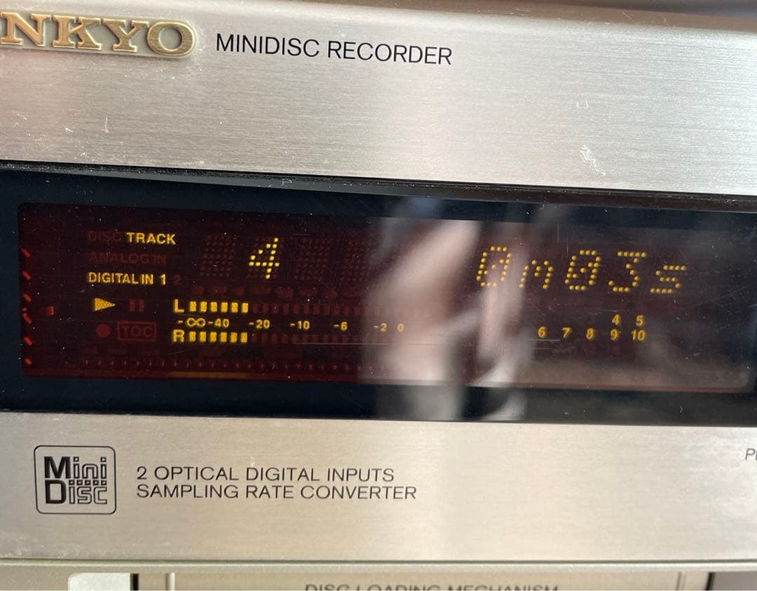 Onkyo MD プレーヤー MD185 希少 動作品 オンキョー