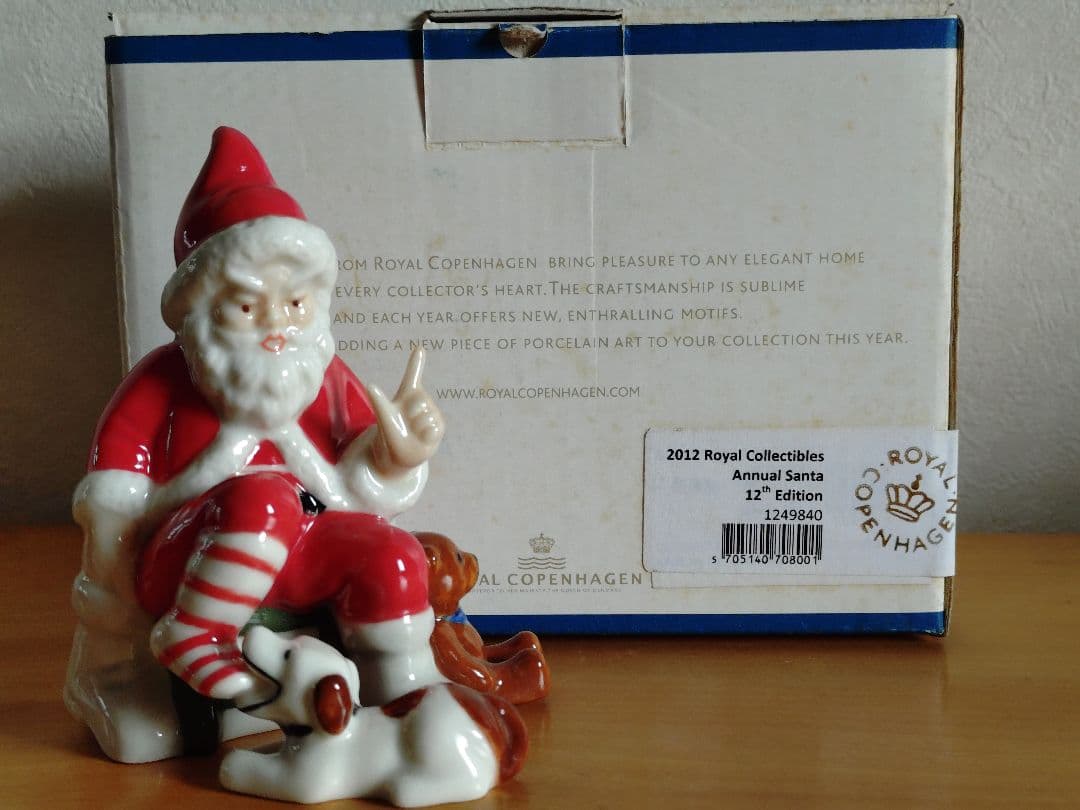 ロイヤルコペンハーゲン 2012 アニュアル サンタ