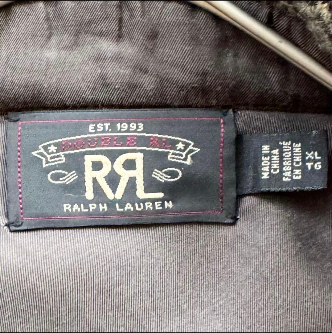 希少◎ダブルアールエル RRL カシミヤ ツイード ヘリンボーン カバーオール