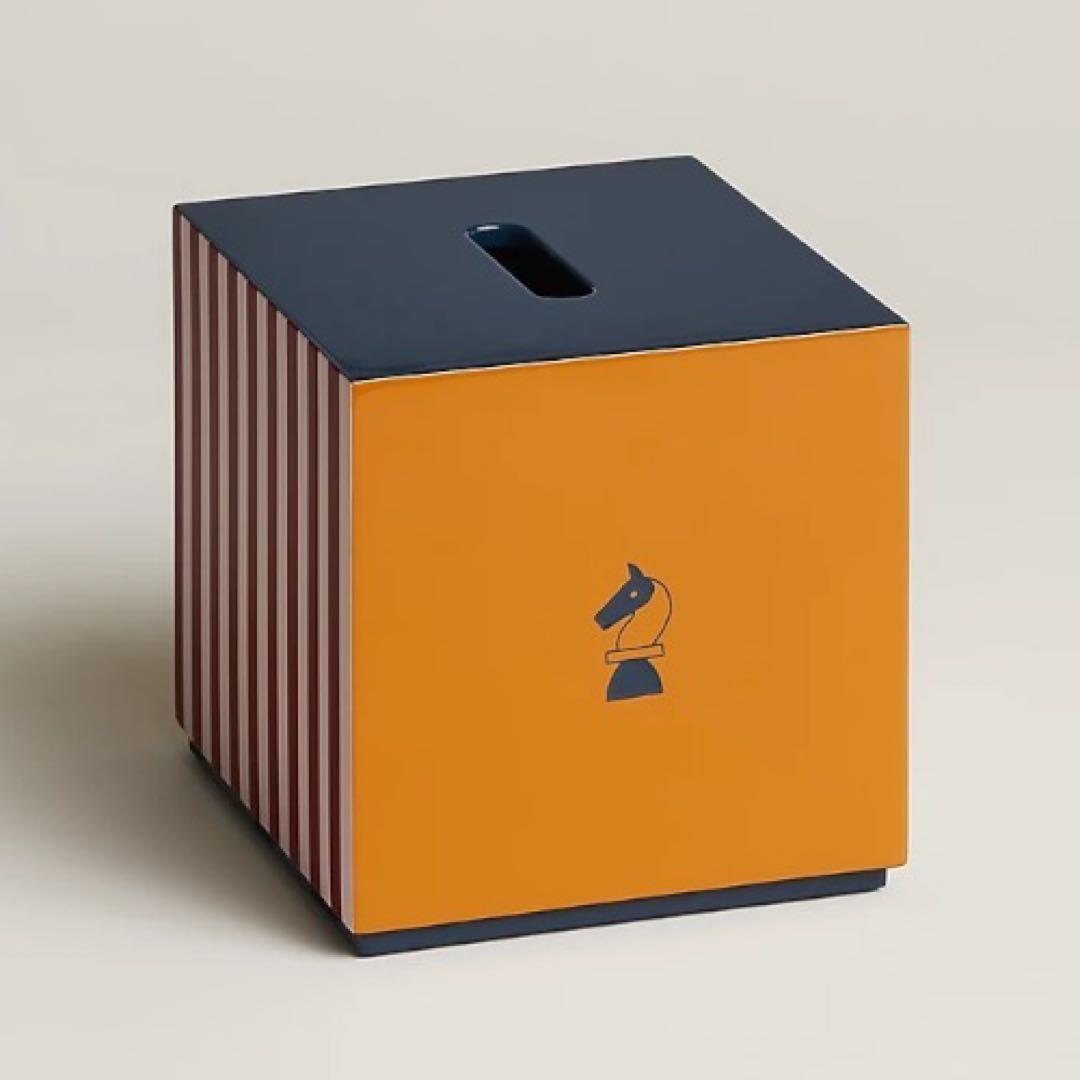 【HERMES】エルメス エポぺ ティッシュ ボックス ケース　新品