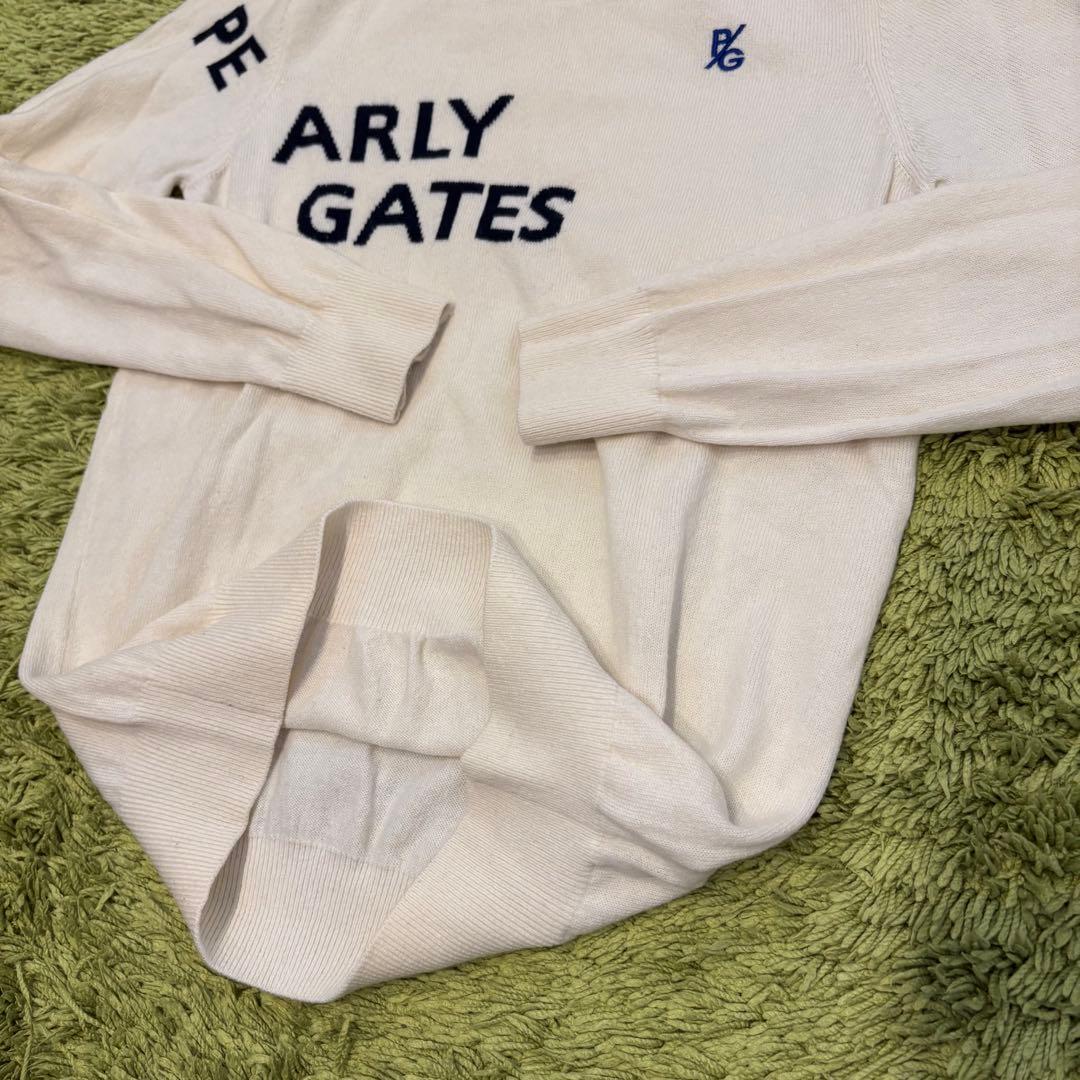 パーリーゲイツ PEARLYGATES ニットセーター カシミヤ混 サイズ0