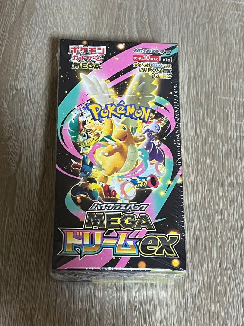 1ポケモンカードゲーム MEGA ドリームEXシュリンク付き