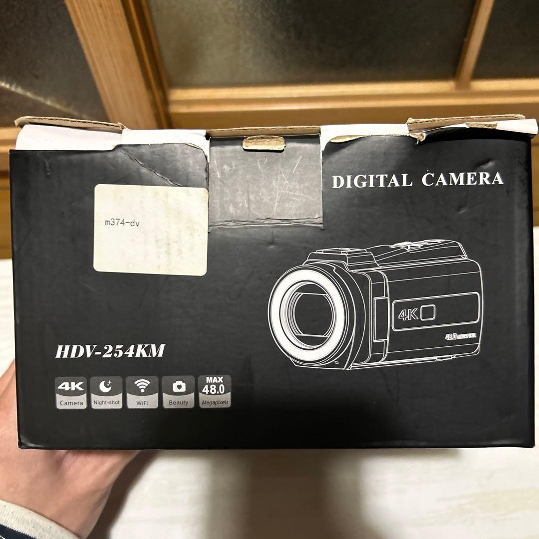 [美品] 4Kデジタルカメラ HDV-254KM ビデオカメラ [即購入ok]