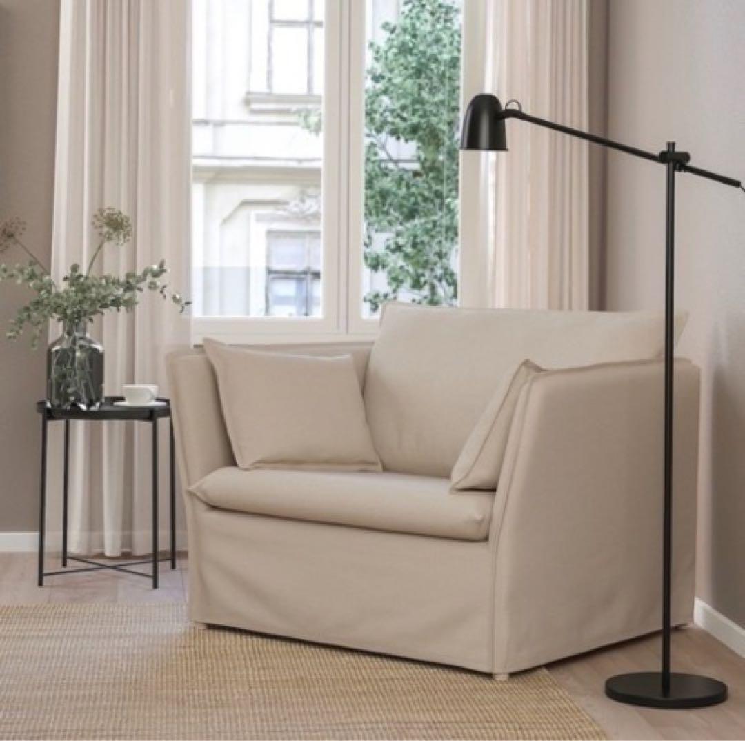 【廃盤品】IKEA バックセーレン 1.5人掛け ソファ