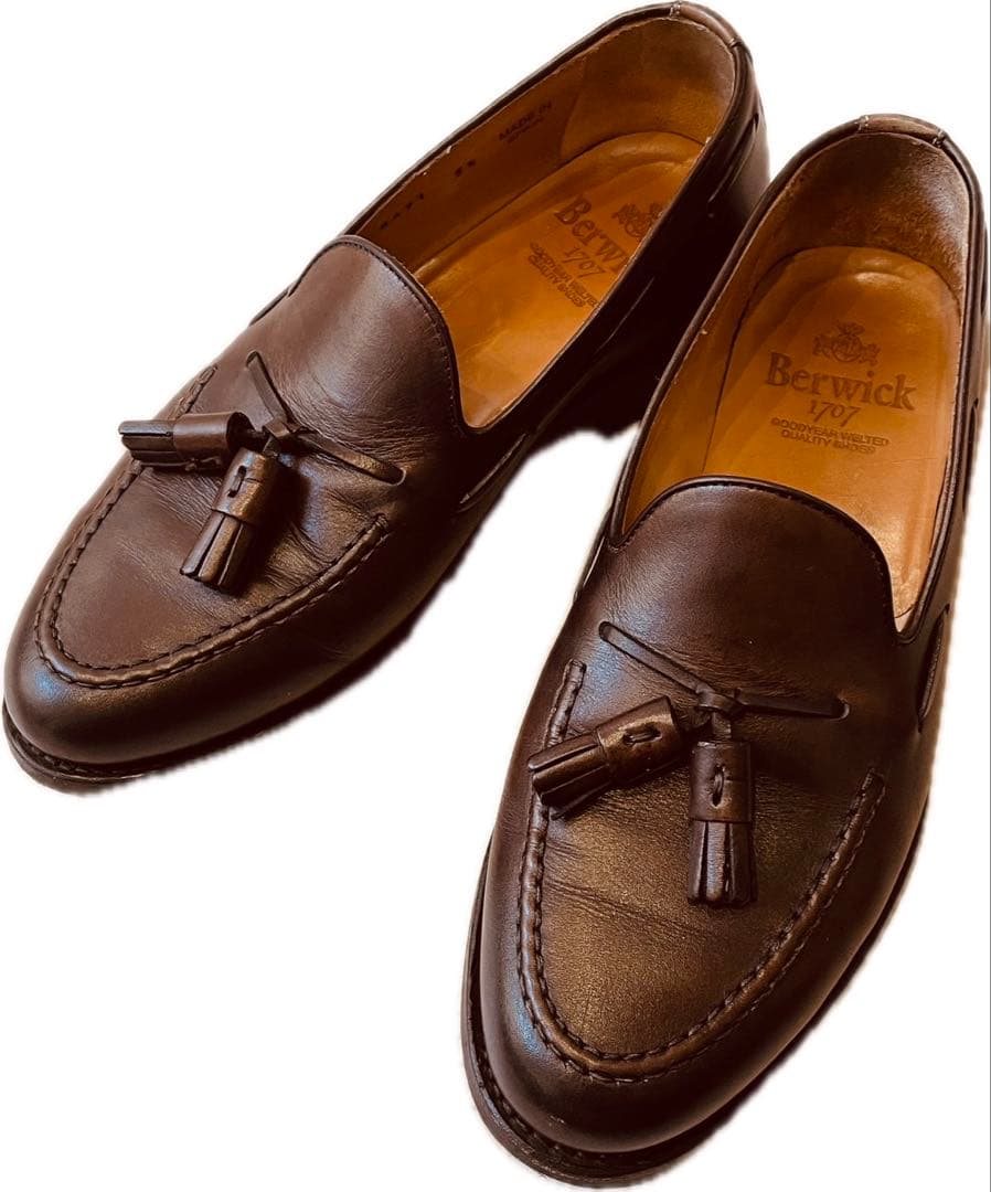 バーウィック　タッセルローファー8491 ダイナイトソール