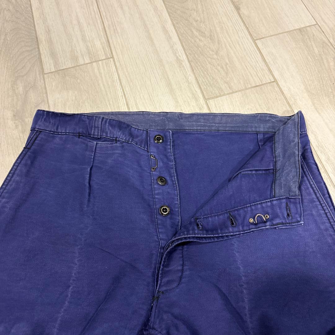 50s French モールスキン パンツ W36