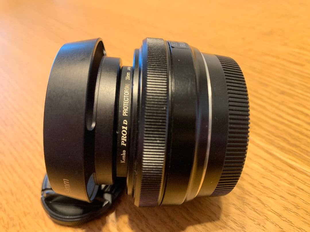 富士フイルムXF27 F2.8、社外レンズフード・プロテクター付パンケーキ！