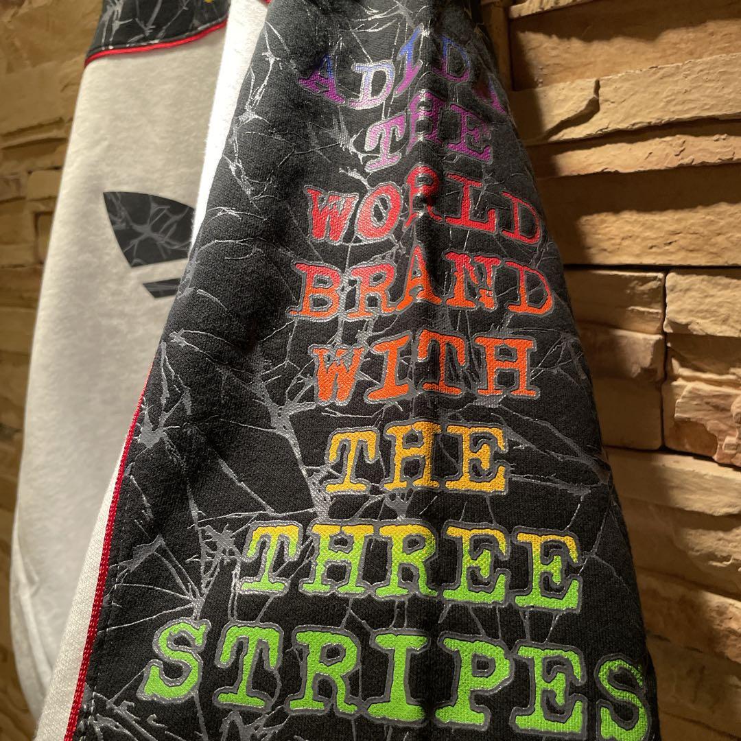 【希少】80s'/常田大希/adidas/スウェット/レトロ/派手デザイン/ML